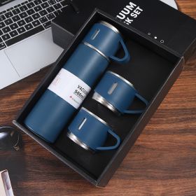 1pc/1Set Stainless Steel Thermal Cup; With Gift Box Set; Double Layer Leakproof Insulated Water Bottle; Keeps Hot And Cold Drinks For Hour